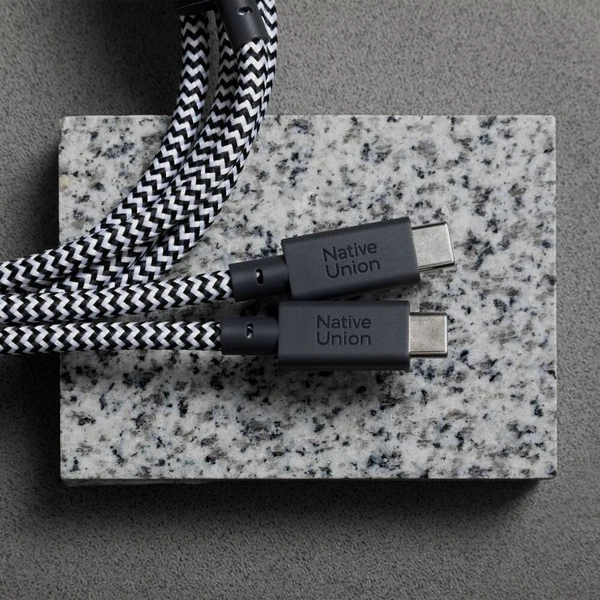 Native Union Belt Cable USB-C/USB-C kábel 2m, 60W zebra - Káble a redukcie - Obrázok d_35576368e2bb425081c370035b59f6e2