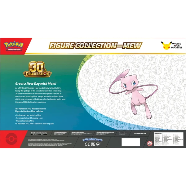Pokémon TCG: 30th Celebration Figure Collection - Mew - Pokémon karty - Obrázok d_355ce079c99649d89b2fde4f760c17d6