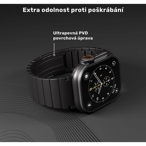 UNUM by Epico Titanium Watch Band remienok Apple Watch 42/44/45/46/49 mm čierny - Remienky - Obrázok d_358242abbdda4c31be0c51a3f56fe194