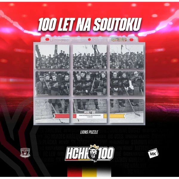 MK hokejové karty 2025 100 rokov na sútoku Hradec Králové balíček - Hokejové karty - Obrázok d_361f16afcd8d44e6851687231c0705bb