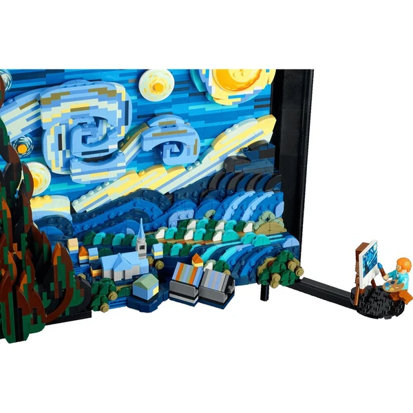 LEGO Ideas 21333 Vincent van Gogh - Hviezdna noc - LEGO - Obrázok d_3637cb50461649e9a476d53cfe42f3a5