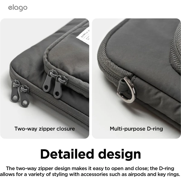 ELAGO Tablet Sleeve puzdro pre 11'' iPad/Tablet tmavosivé - Puzdra - Obrázok d_36dc3c1f35ea438499fd3038eb866353