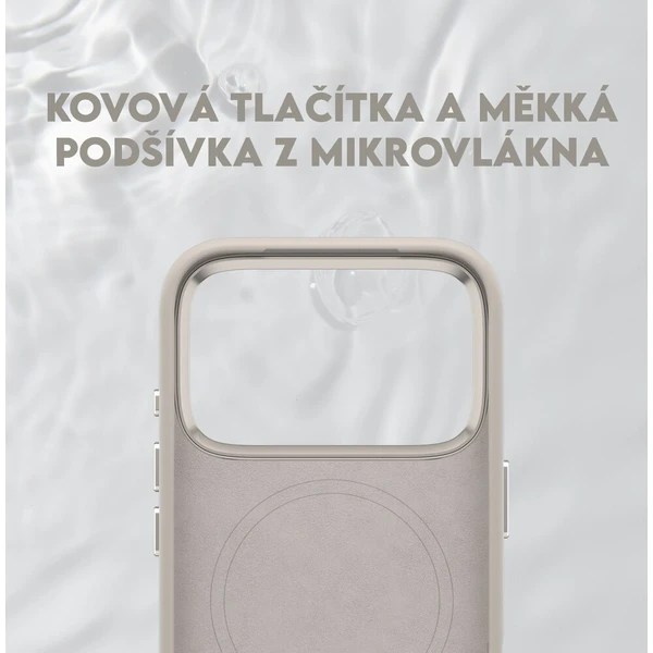 PanzerGlass CARE Flow MagSafe kryt Apple iPhone 18 Pro/17 Pro Vanilla béžový - Puzdra - Obrázok d_37641f207a30454db2cbb0b6d5009dea