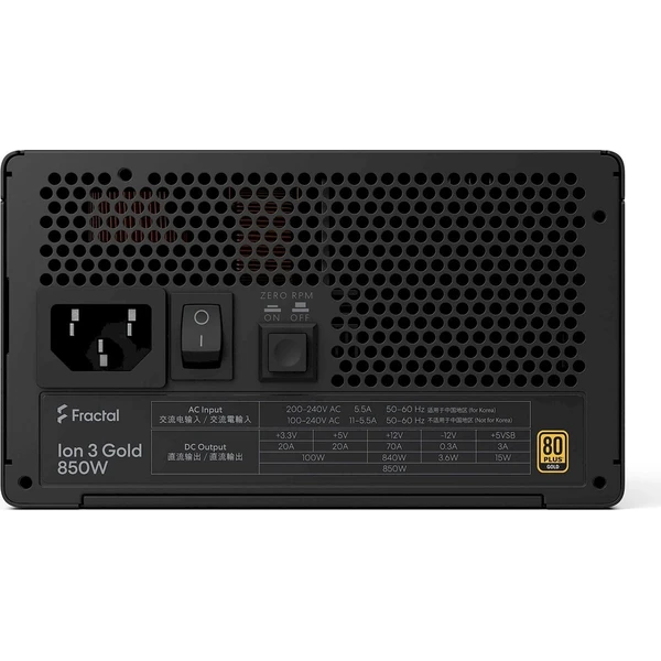 Fractal Design Ion 3 850W - Zdroje - Obrázok d_37826e2565b1417989a070bd35420dd9
