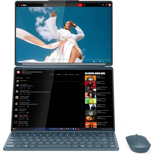 Lenovo Yoga Book 9 14IAH10 (83KJ004HCK) zelenomodrý - Notebooky - Obrázok d_37a0698a19904b43bb973ed9244e6d86
