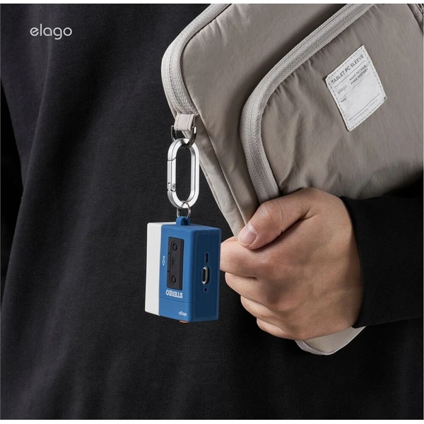 ELAGO Cassette Player puzdro AirPods Pro 3 tmavomodré - Puzdra - Obrázok d_37b1506e3ec64f7495300ed62751cfcc