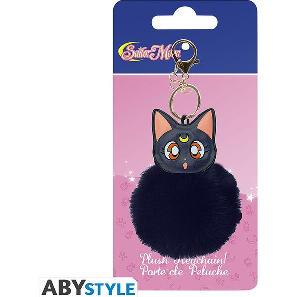 Plyšová kľúčenka Sailor Moon - Luna - Kľúčenky - Obrázok d_37b724d1ed4645f38f1794821978baeb