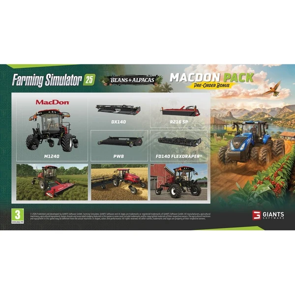 Farming Simulator 25: Beans & Alpacas Edition (PC) - Hry na PC - Obrázok d_37ee3c3ef5274d07835dc78a75ed52f3