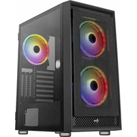 Aerocool Graphite v2 Midi-Tower čierna - Počítačové skrine