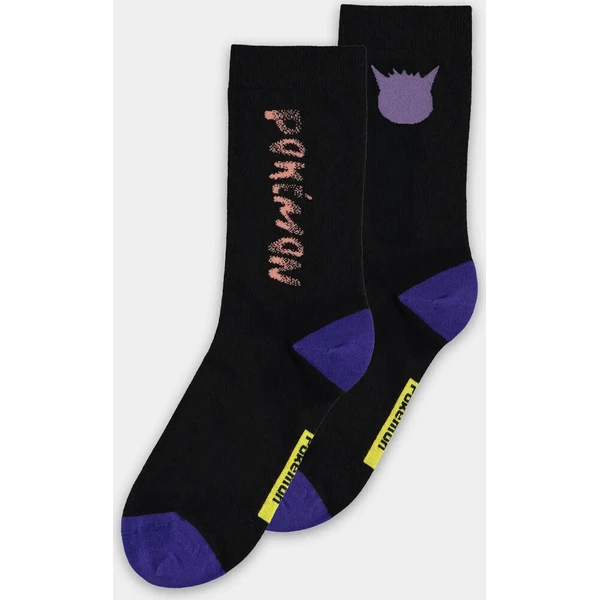 Ponožky Pokémon - Gengar Night 39/42 (3 páry) - Ponožky - Hlavný obrázok