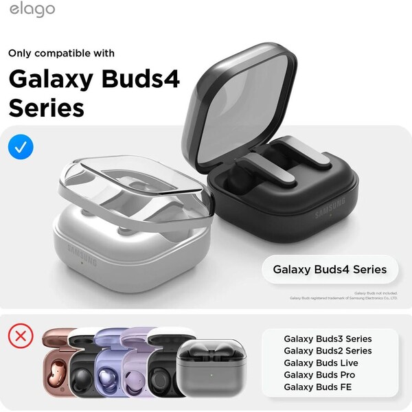 ELAGO Silicone Hang Case pouzdro pro Samsung Galaxy Buds4/Buds4 Pro světle růžové - Puzdra - Obrázok d_39b1364d05b14c8296909d7c7986f9bb
