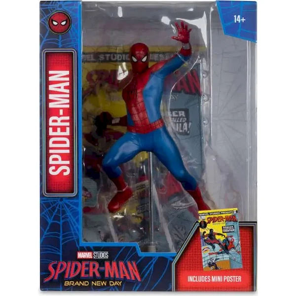 Figúrka McFarlane Marvel - Spider-Man (with scene) (Spider-Man: Brand New Day) 24 cm - Figúrky - Obrázok d_39d3d09ca9044e8ea728f922ef9acb05