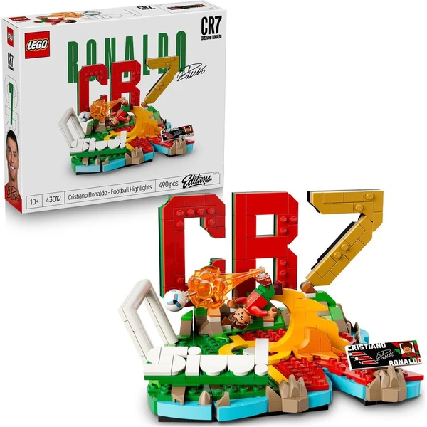 LEGO Editions 43012 Cristiano Ronaldo – Hvězdné momenty fotbalu - LEGO - Hlavný obrázok