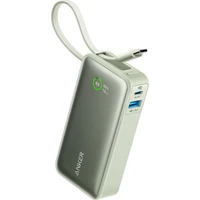 Anker 545 powerbanka 10000mAh, 30W s káblom USB-C zelená - Powerbanky