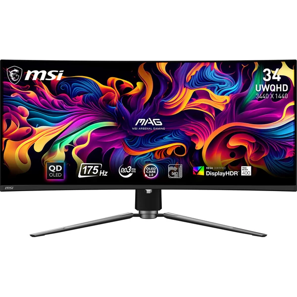 MSI MAG 341CQP QD-OLED herný monitor 34' - Monitory - Hlavný obrázok