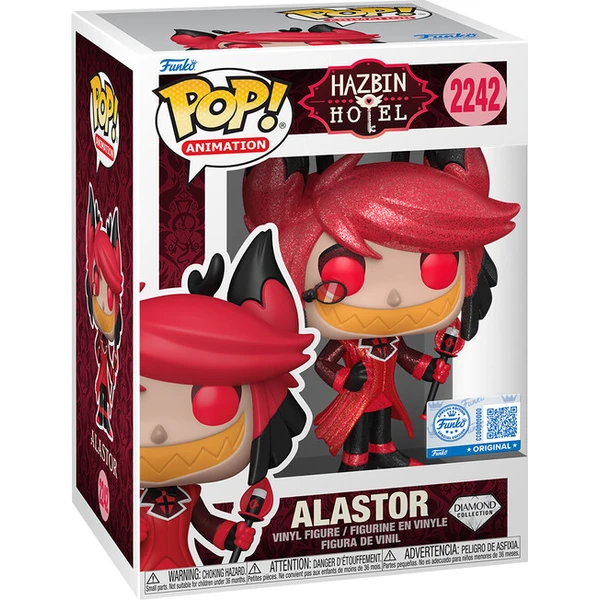 Funko POP! #2242 Animation: Hazbin Hotel - Alastor (Diamond) - Funko POP! - Obrázok d_3aed582c8dd74075b87022be7687ae38