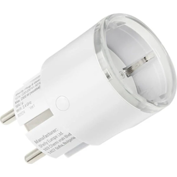 Shelly Plug S Gen3 chytrá zásuvka biela - Inteligentné zásuvky - Hlavný obrázok