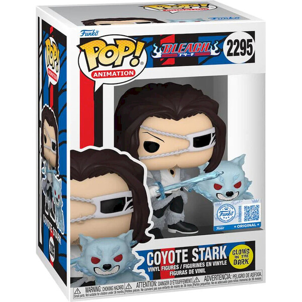 Funko POP!&Buddy #2295 Animácia: Bleach - Coyote Stark (GITD) (Exkluzívne) - Funko POP! - Obrázok d_3b07c870c1f24997b9f4c763df8ca5c0