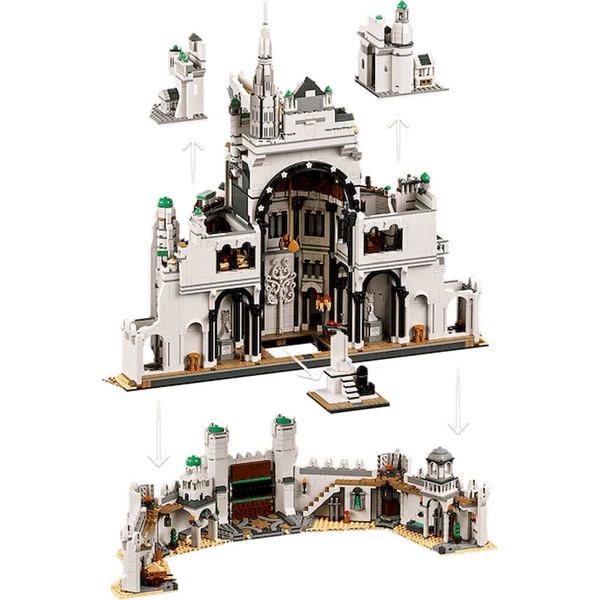 LEGO Icons 11377 Pán prsteňov: Minas Tirith - LEGO - Obrázok d_3b2cef2d3393457b87fd54ff05ba6333