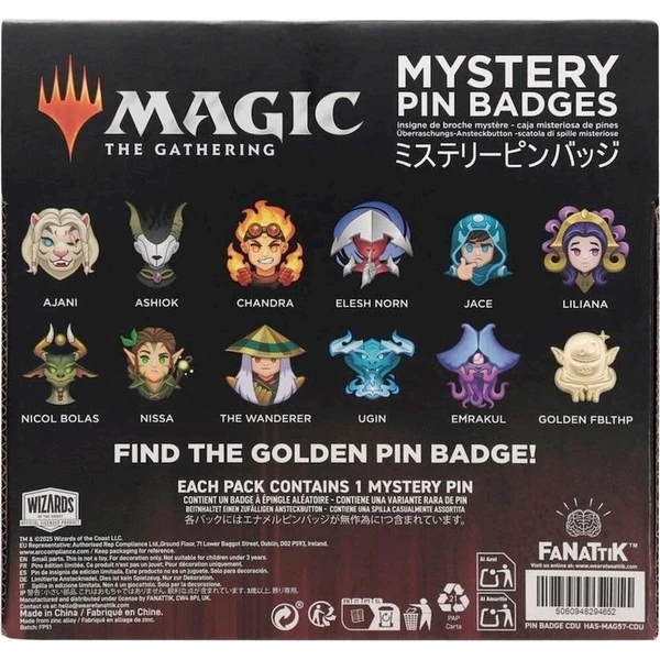 Fanattik tajomný odznak Magic: The Gathering - Odznaky - Obrázok d_3b89e8a7320e4624a732e029399a6c5f