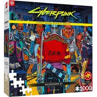 Komiksová hlavolam: Cyberpunk 2077 Kickdown (1000) - Puzzle