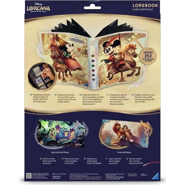 Disney Lorcana: Card Portfolio Mickey & Minnie - Disney Lorcana TCG - Obrázok d_3c51b328ccb049a8904253664bf43e5c