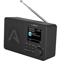 LAMAX RadioVox1 DAB rádio čierne - Rádiomagnetofóny
