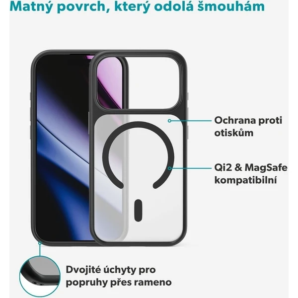Epico HeroMatte Pro Mag+ MagSafe/Qi2 kryt iPhone 17 Pro/18 Pro černý - Puzdra - Obrázok d_3cd479cedb94474b955c8f4d00c6724c