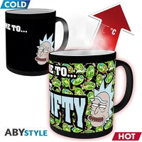 Hrniec Abysse Corp Rick and Morty - Get Schwifty 320 ml (meniteľný motív) - Hrnčeky