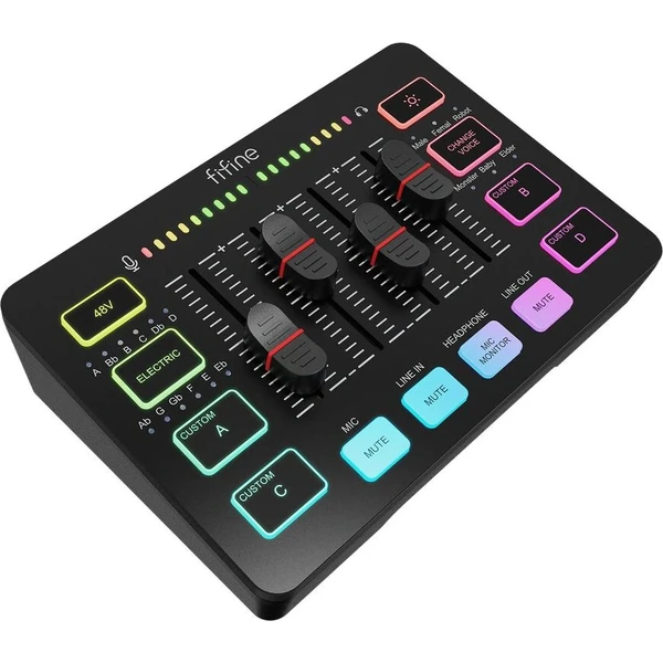 Fifine SC3 mixpult čierny - Mixpulty - Obrázok d_3d5ab6a9f357405fa6bfe27b3ee597dd