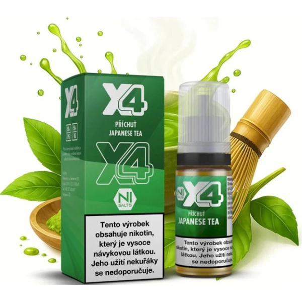 Liquid X4 Bar Juice Japonský čaj 10ml (20mg) - E-liquidy - Hlavný obrázok