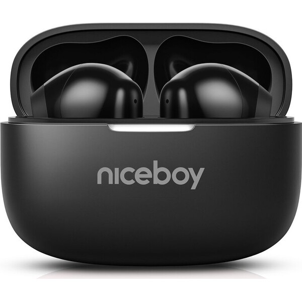Niceboy Beans 5 PRO bezdrôtová slúchadlá čierna - Slúchadlá - Hlavný obrázok