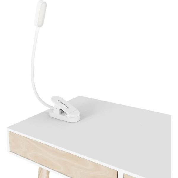 Cubenest LTW02 LED lampička s klipom biela - Lampičky - Obrázok d_3e13f2b44b0a4837baa5e00bc20c8b17