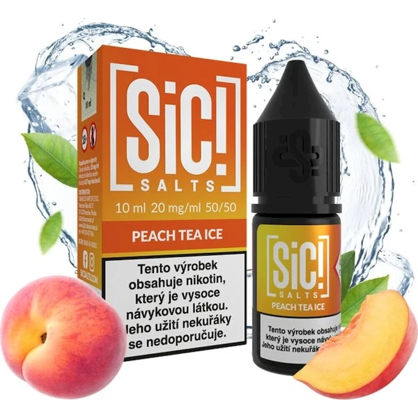 SIC! SALTS Peach Tea (20mg) - E-liquidy - Hlavný obrázok