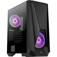 Aerocool Visor Midi-Tower čierna - Počítačové skrine