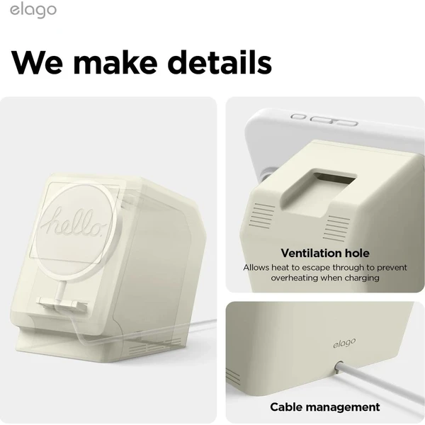 ELAGO M4 Macintosh MagSafe nabíjecí stojánek pro iPhone - Puzdra - Obrázok d_3eb3b2821256419e8a186684c33d641b