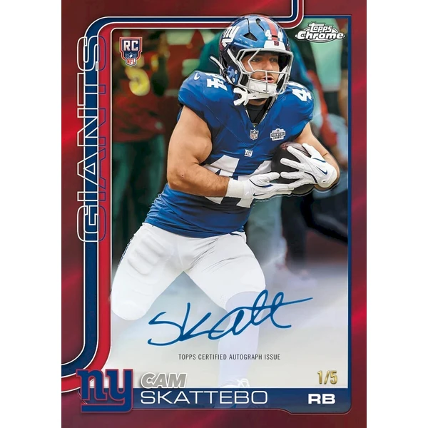 Zberateľské karty Topps 2025 Chrome Football - Value Box - Zberateľské karty a nálepky - Obrázok d_3eb8d99795ec4ed882e94e38a1c0102d