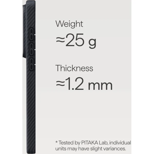 Pitaka Edge Case MagSafe kryt Samsung Galaxy S26 Ultra Black/Grey Twill - Puzdra - Obrázok d_3f169c2e5d6349c585bc5f6a9b4a3d96