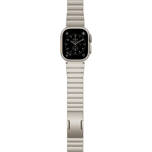 UNUM by Epico Titanium Watch Band remienok Apple Watch 42/44/45/46/49 mm prírodný titán - Remienky - Obrázok d_3f18bb864a53432e8904cb259baa8253