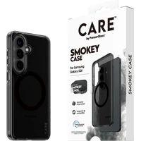 PanzerGlass® CARE Smokey Qi kryt Samsung Galaxy S26 dymový/čierny - Puzdra