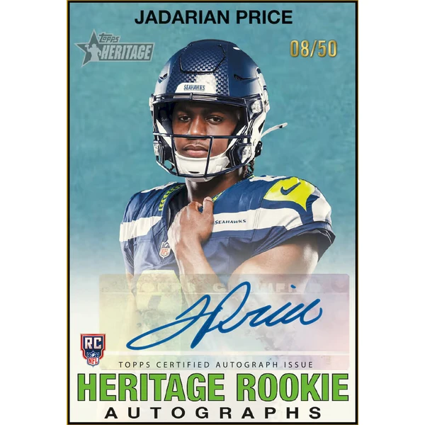 Fotbalové karty 2026 Topps Heritage Football - Mega Box - Futbalové karty - Obrázok d_3f9cc97608e846d88d3bbd3c8b3e48db