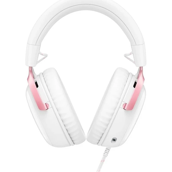 HyperX Cloud III herní headset bílý/růžový - Slúchadlá - Obrázok d_3fd8b3441e11415e9b1d2fa07dc605a3