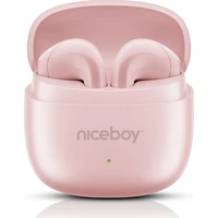 Niceboy Beans 5 POP bezdrôtové slúchadlá ružové - Slúchadlá