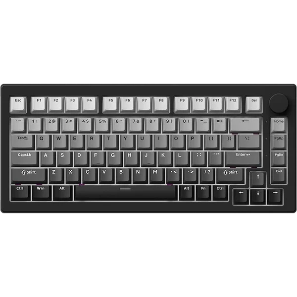 Akko 5075 V3 Akko Frost Pink bezdrôtová herná klávesnica (US) čiernošedá - Klávesnice - Hlavný obrázok