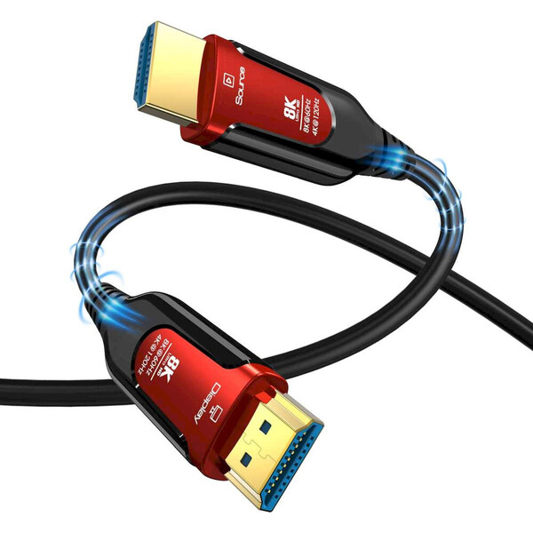PremiumCord HDMI 2.1/HDMI 2.1 optický kábel 8K 15m čierny - Káble a redukcie - Obrázok d_40983fb71cb94a40b86af524184c2a86