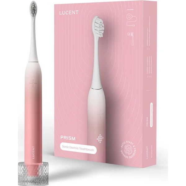 Be Lucent Prism Sonic Electric Toothbrush sonický zubní kartáček růžový - Zubné kefky - Hlavný obrázok