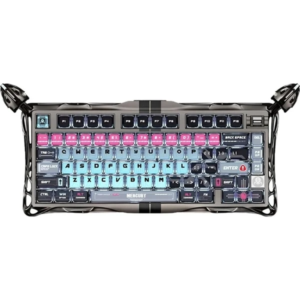 GravaStar Mercury V75 Pro Cyberpunk herná klávesnica - Klávesnice - Hlavný obrázok