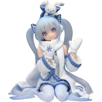 Figúrka Furyu Hatsune Miku Noodle Stopper - Snow Miku Sky Town 10th 10 cm - Figúrky