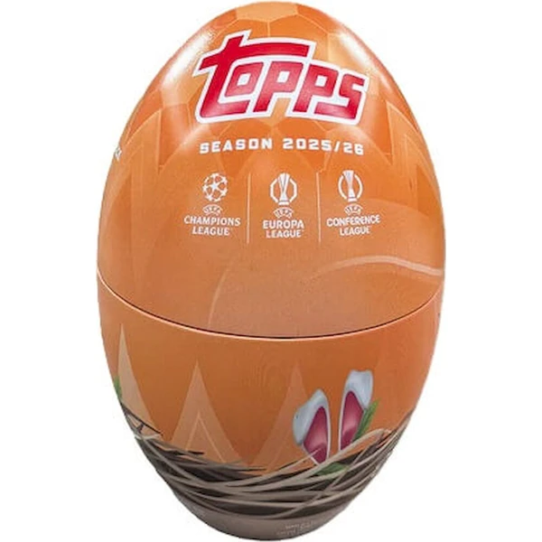 Futbalové karty 2025-2026 Topps UEFA Club Competitions Spring Tin - Futbalové karty - Obrázok d_4134a4669412452abc42dd9cc8c60266