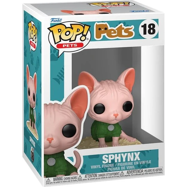 Funko POP! #18 Pets: Pets S3 - Sphinx Cat - Funko POP! - Obrázok d_41385b6e5feb431cb068243302b3a66c